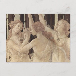 Botticelli's Three Graces Postcard