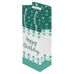 Bottle Bag With Polka-dots