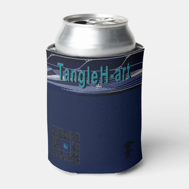 Bottle cooler TangleH-art merch (Can Front)