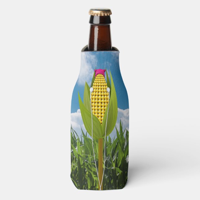 Bottle Coozie - The Cornfield Resistance (Bottle Front)