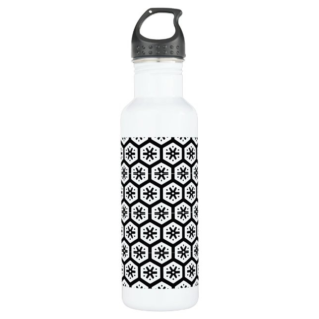 Bottle - Graphic Snowflake (Front)