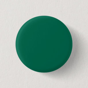 Bottle green (solid colour)  3 cm round badge