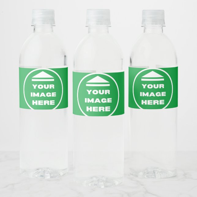 Bottle Label - Personalised - Add Image / Text  (Bottles)