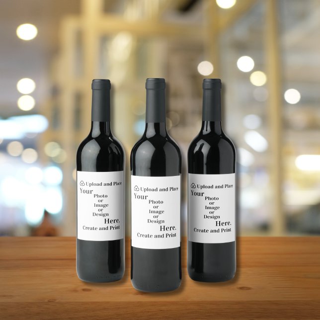 Bottle Label Your Design or Photo Upload (Bottle Label Your Design or Photo Upload)