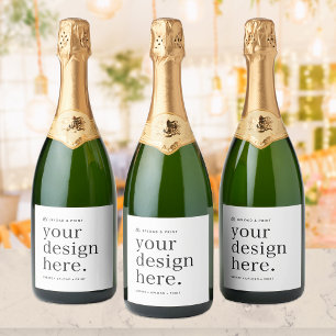 Bottle Label Your Design Upload