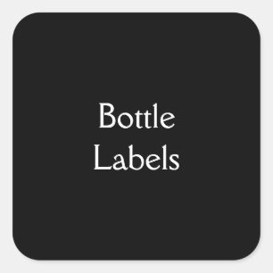 Bottle Labels