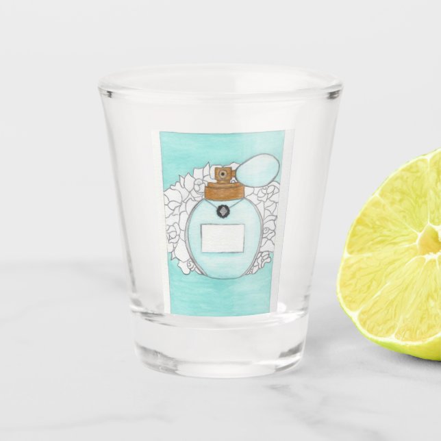 Bottle of Perfume Shot Glass (Front)