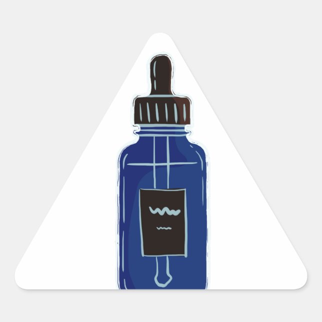 Bottle of Serum Triangle Sticker (Front)