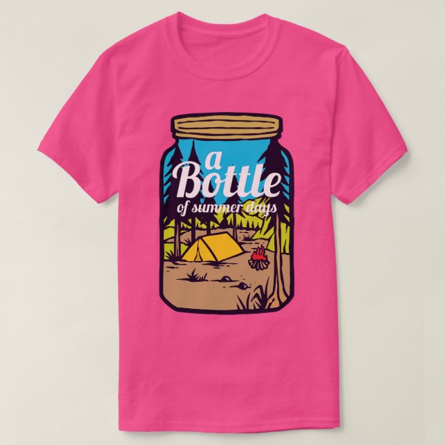 Bottle of Summer Days Outr T-Shirt (Design Front)