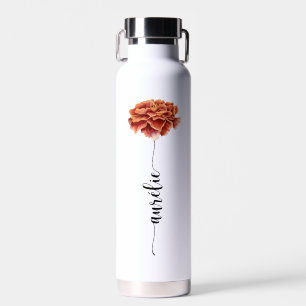Bottle of water / Flower Gourde Birth OEillet