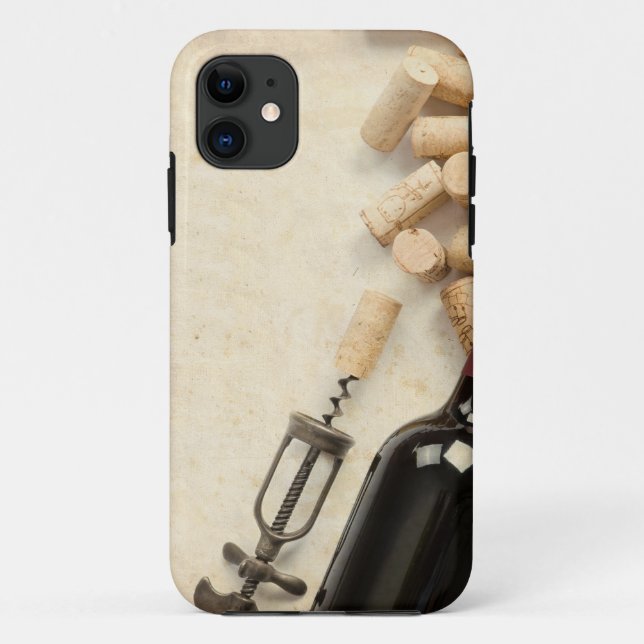 Bottle of Wine Case-Mate iPhone Case (Back)