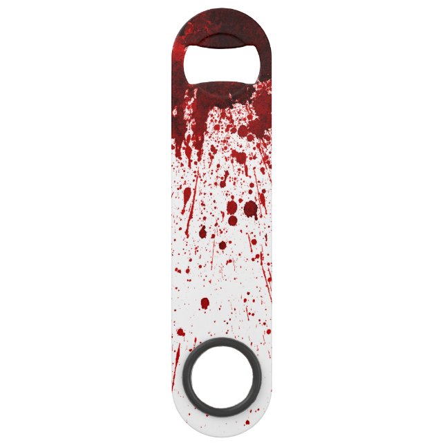 Bottle Opener Blood Splatter Vampire Gothic Horror (Front)