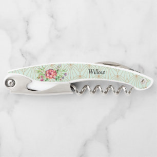 Bottle Opener for Bridesmaid Matches Wine Label