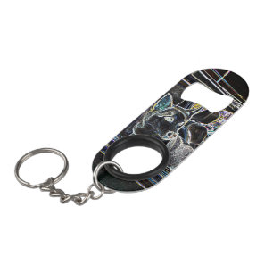 Bottle opener key ring