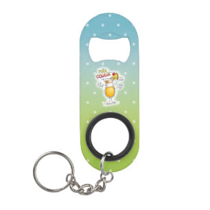 BOTTLE OPENER - PINA COLADA RECIPE COCKTAIL ART