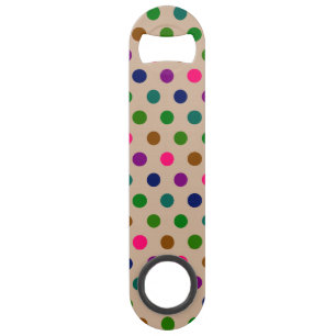 Bottle Opener Polka Dots