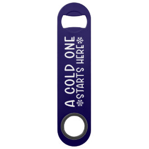 Bottle Opener with a Quote (Customisable)