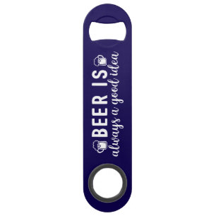 Bottle Opener with a Quote (Customisable)