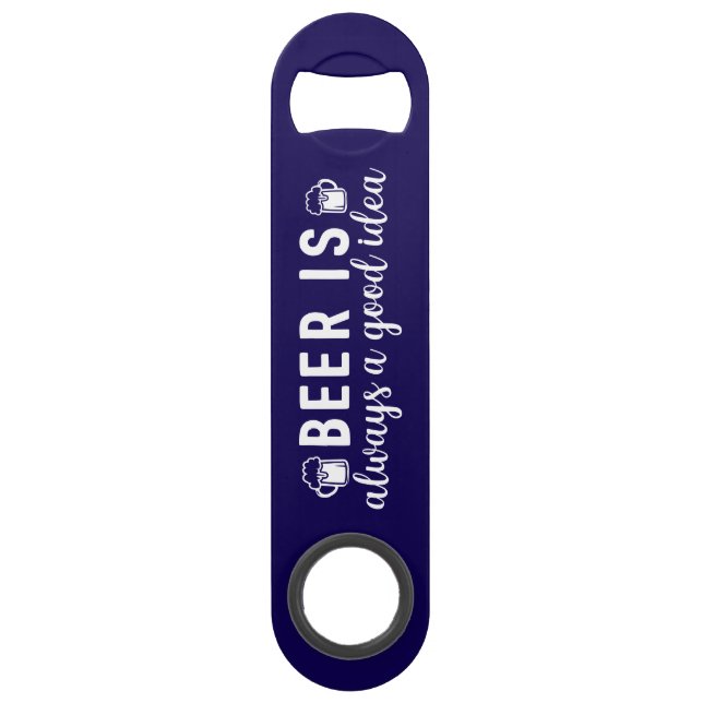 Bottle Opener with a Quote (Customisable) (Front)