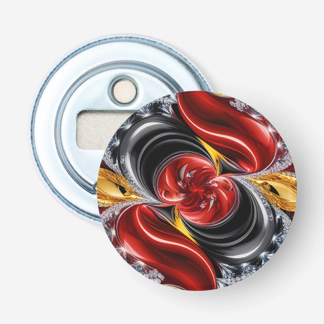Bottle opener with German Colours Design (Front)
