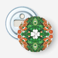 Bottle opener with Ireland Colours Design