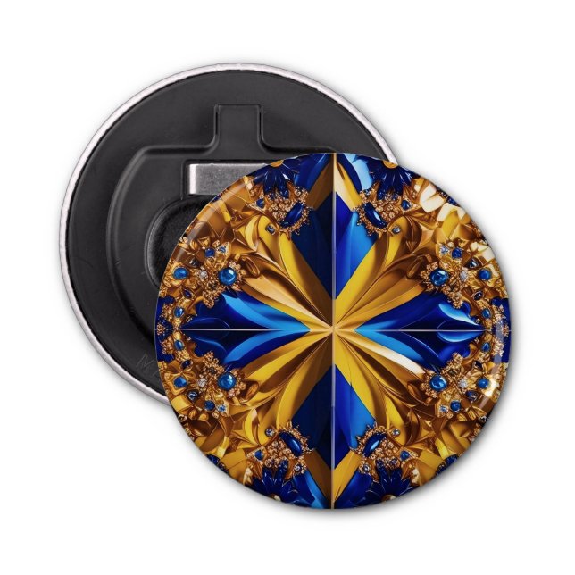 Bottle opener with Sweden Design (Front)