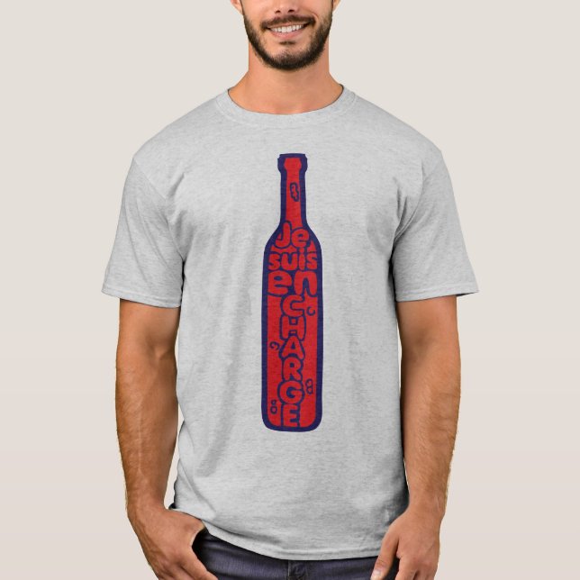 bottle_wine_alcohol_load_bum_humor1 T-Shirt (Front)