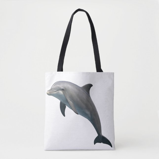 Bottlenose Bliss Tote Bag (Front)