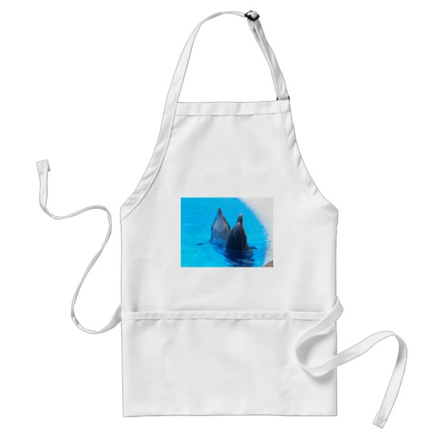 bottlenose dolphin fish marine ocean under water standard apron (Front)
