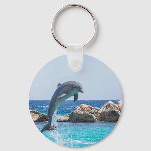 Bottlenose Dolphin Key Ring (Front)