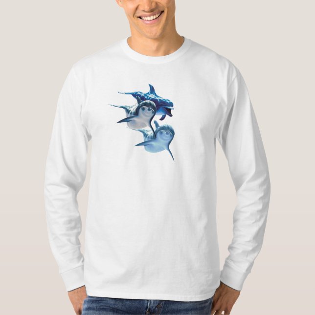 Bottlenose Dolphin Long T-Shirt (Front)