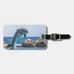 Bottlenose Dolphin Luggage Tag