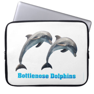 Bottlenose Dolphins image Neoprene-Laptop-Sleeve Laptop Sleeve