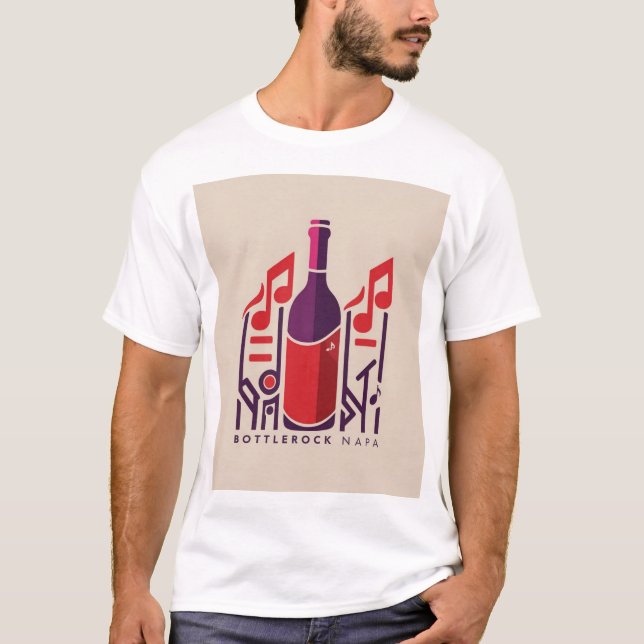 BottleRock Napa Valley 2025 Exclusive Festival Tee (Front)