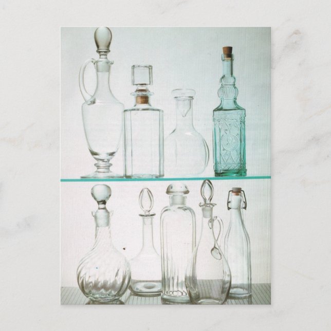 Bottles and decanters postcard (Front)