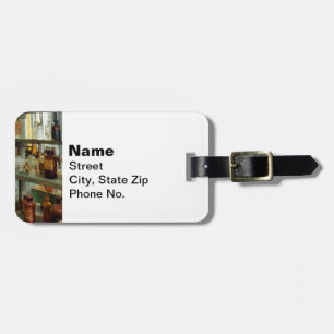 Bottles of Chemicals Tall and Short Luggage Tag