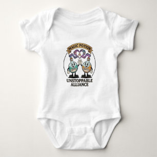 Botto Brand Unstoppable Alliance Retro Magic Potio Baby Bodysuit