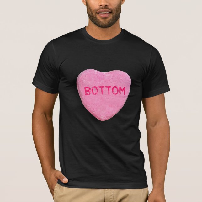 Bottom Candy Heart T-Shirt (Front)