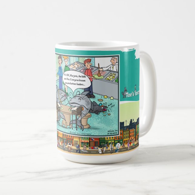 Bottom Feeders | Graduation Classic Coffee Mug (Front Right)