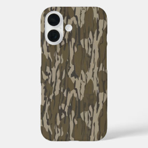 Bottom Lands Camo for Men Hunting Apparel Gear iPhone 16 Case
