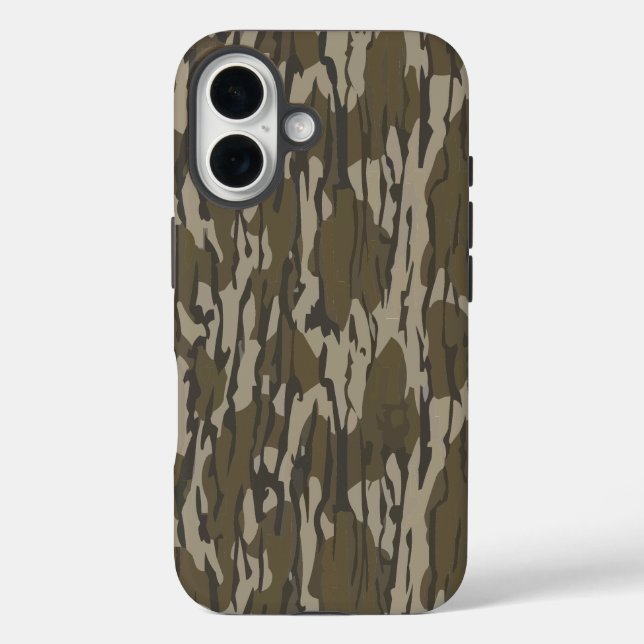 Bottom Lands Camo for Men Hunting Apparel Gear Case-Mate iPhone Case (Back)