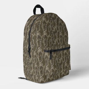 Bottom Lands Camo for Men Hunting Apparel Gear Printed Backpack