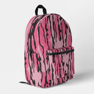 Bottom Lands camo pink Bottom Lands Camo girls Printed Backpack