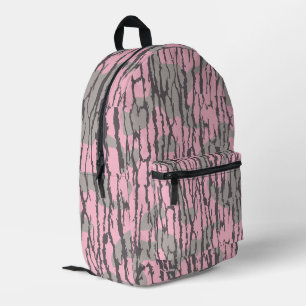 Bottom Lands Camo Pink for Women and Girls Printed Backpack