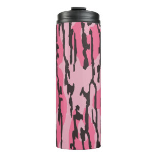 Bottom Lands Camo Pink for Women and Girls Thermal Tumbler