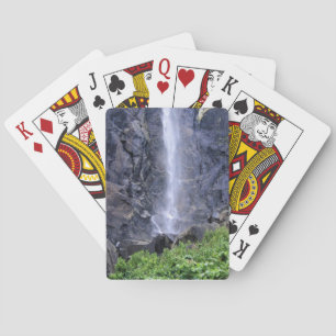 Bottom of Bridalveil Falls, Yosemite, CA Playing Cards