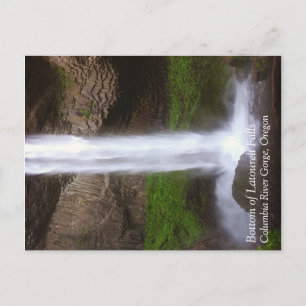 Bottom of Latourell Falls, OR Postcard