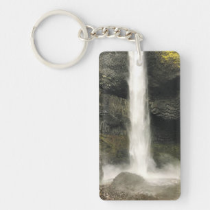 Bottom of Latourell Falls, Oregon Key Ring