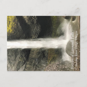 Bottom of Latourell Falls, Oregon Postcard