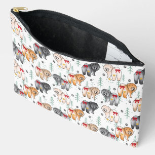 BOTTOM OF MY HEART 5 chow colors  Accessory Pouch